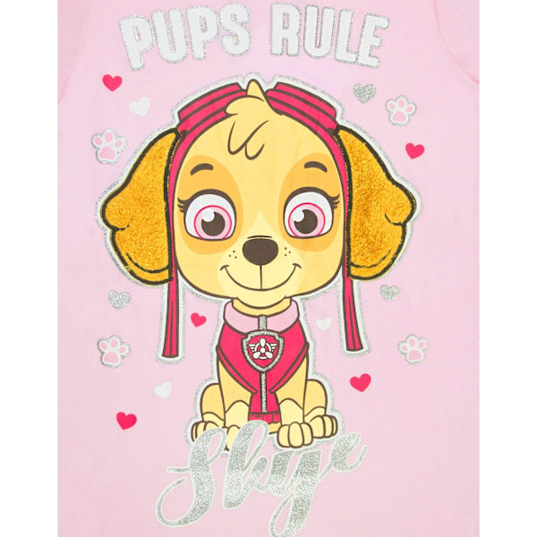 Paw Patrol Girls Skye långärmad nattlinne 2-3 år rosa Pink 2-3 Years