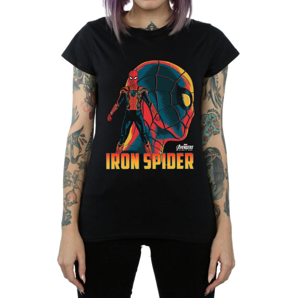 Marvel Womens/Ladies Avengers Infinity War Iron Spider Character Black XL