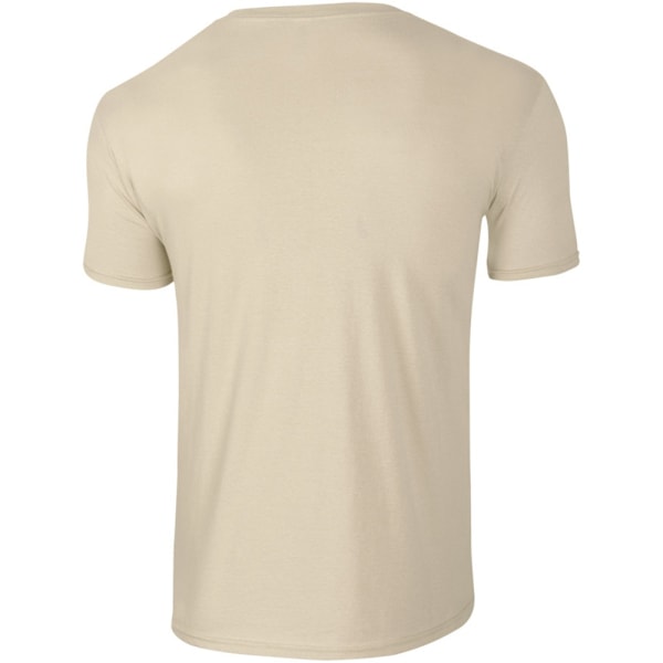 Gildan Herr Kortärmad Soft-Style T-shirt 4XL Sand Sand 4XL