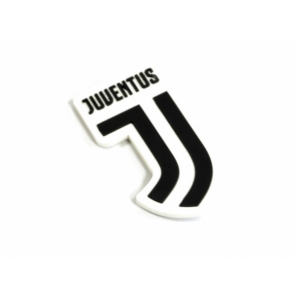 Juventus FC Crest Kylskåpsmagnet One Size Vit/Svart White/Black One Size