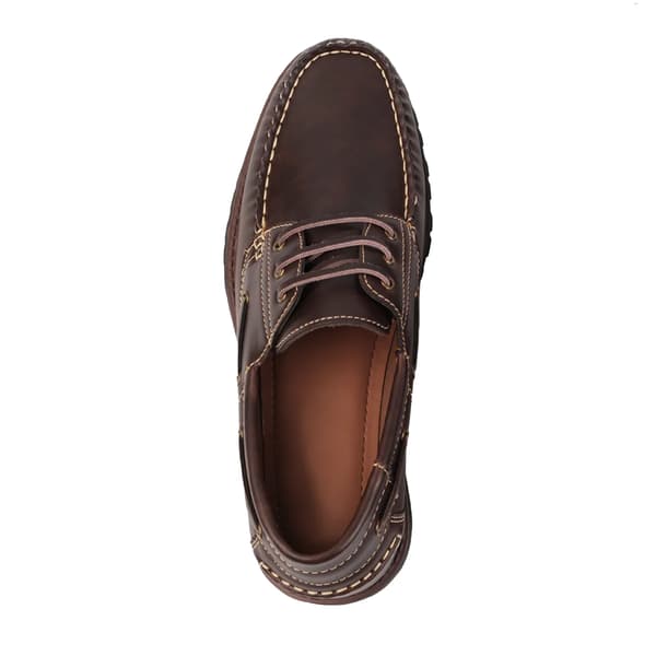 Where's That From Isaac Chunky Båtskor för män 7 UK Brun Brown 7 UK