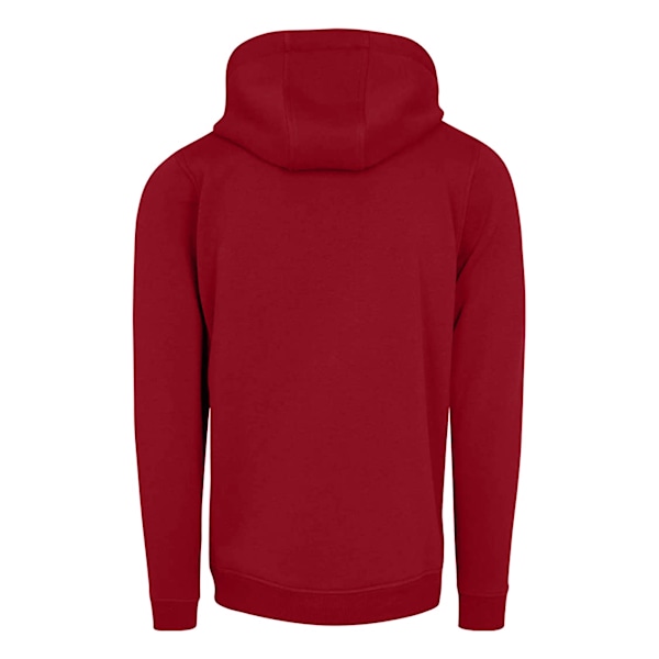 Bygg ditt varumärke Herr Heavy Pullover Hoodie XL Rubinröd Ruby Red XL