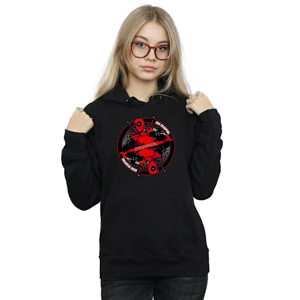 Marvel Womens/Ladies Deadpool Good Bad Hoodie XL Svart Black XL