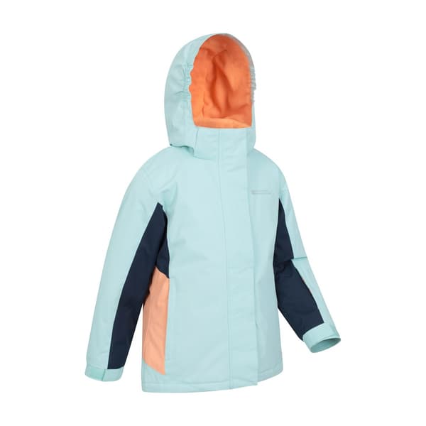 Mountain Warehouse Honey Skidjacka för Barn/Barn 5-6 År Li Light Teal 5-6 Years