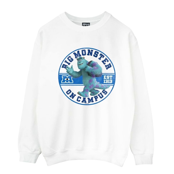 Disney Herr Monsters University Monster On Campus Sweatshirt 4X White 4XL