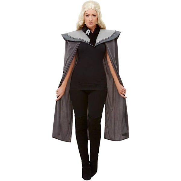 Smiffys Kvinnors/Damers Medeltida Kappa Storlek One Grey Grey One Size