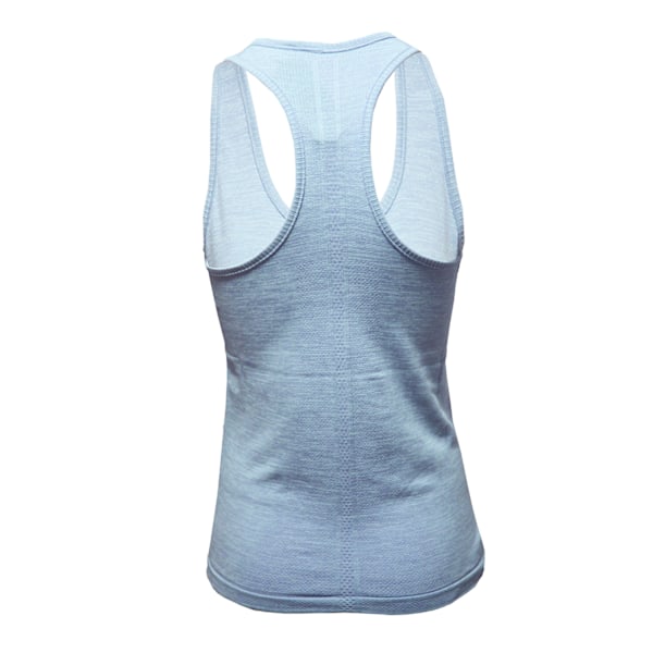 TriDri Dam/Kvinnor Multi Sport Melange Seamless 3D Väst XS Sky Blue Sky Blue XS