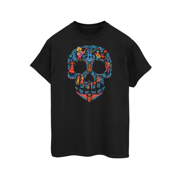 Coco Mens Skull Cotton T-Shirt XXL Svart Black XXL