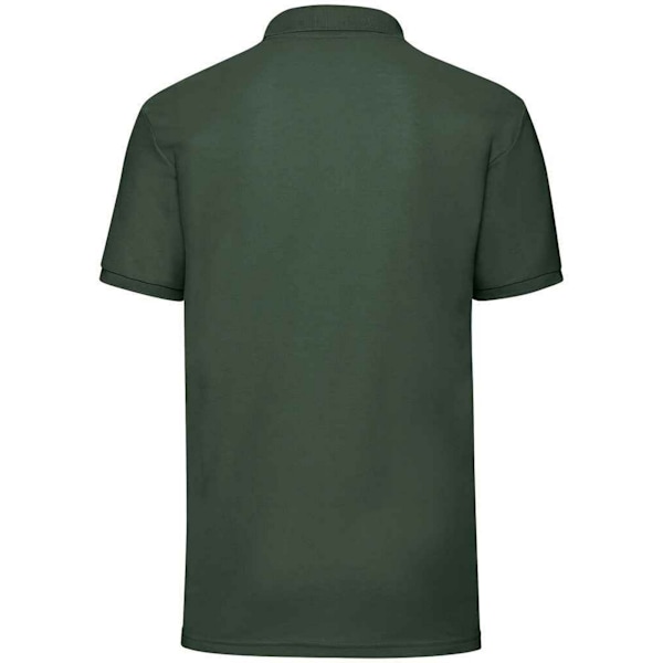 Fruit of the Loom Pique Poloskjorta M Flaskgön Bottle Green M
