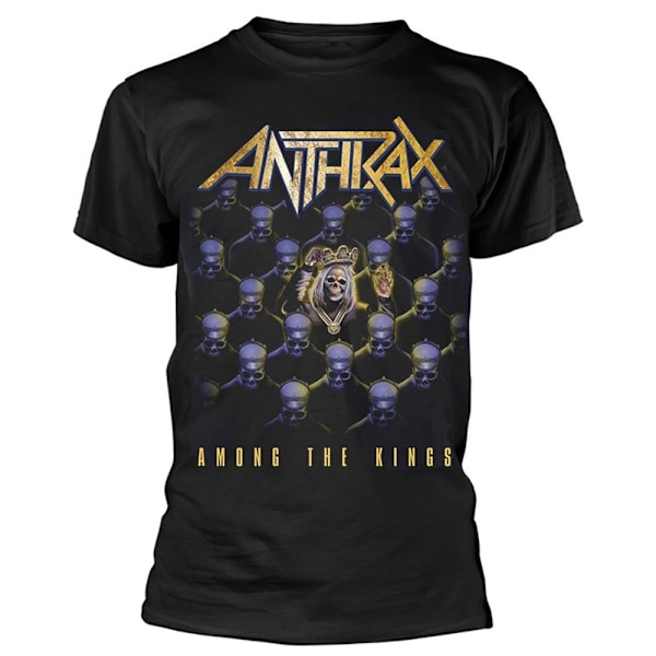 Anthrax Unisex Adult Among The Kings T-Shirt XXL Svart Black XXL