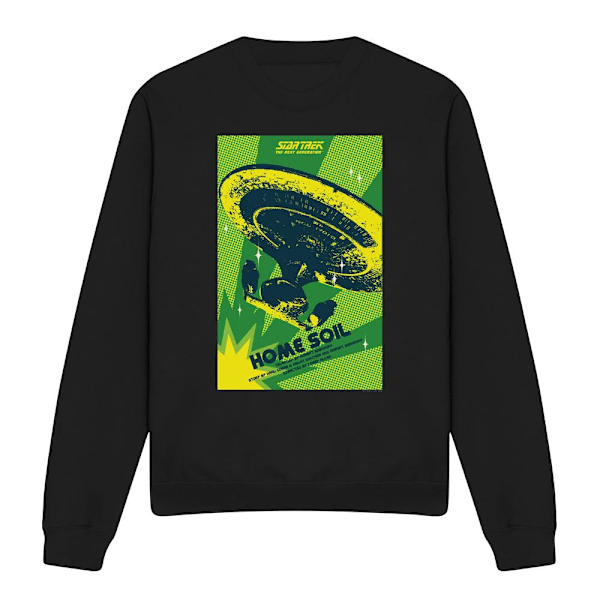 Star Trek Unisex Vuxen The Next Generation Säsong 1 Avsnitt 18 Black XL