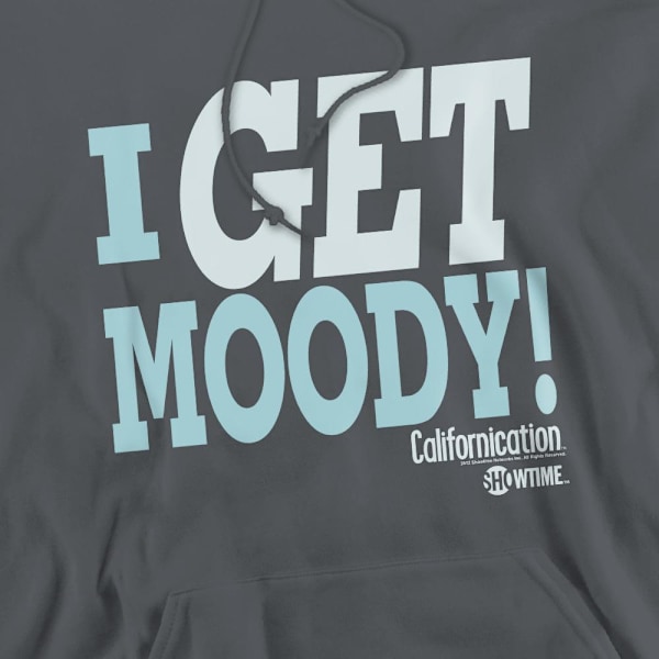 Californication Herr I Get Moody Hoodie S Kolgrå Charcoal S