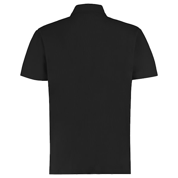 Kustom Kit Herr Regular Fit Workforce Pique Poloskjorta L Svart Black L