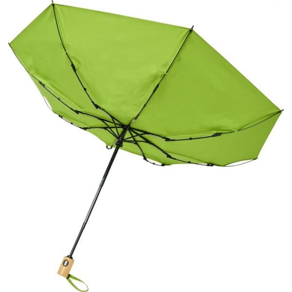 Avenue Bo hopfällbart automatiskt öppnande paraply One Size Lime Lime One Size