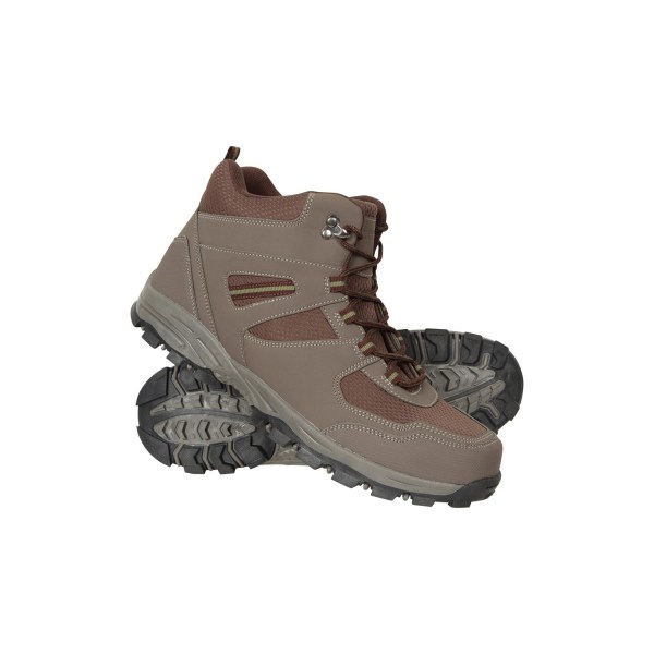 Mountain Warehouse Mens Mcleod Wide Walking Boots 13 UK Brun Brown 13 UK