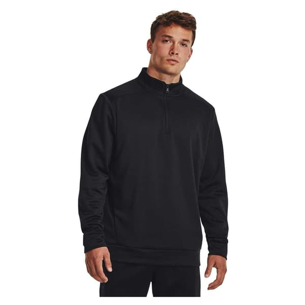 Under Armour Herr Half Zip Fleecetröja M Svart Black M
