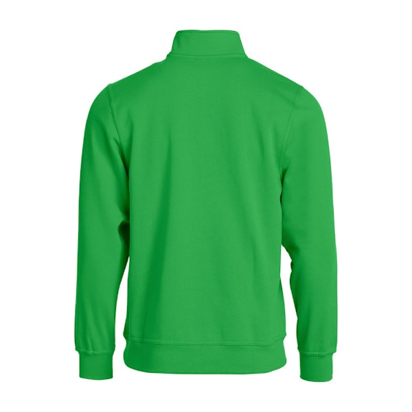 Clique Unisex Vuxen Basic Halv Zip Sweatshirt XS Äppelgrön Apple Green XS