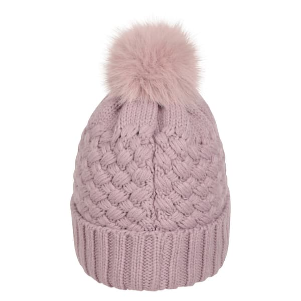Mountain Warehouse Dam/Dam Lisbon Pom Pom Borgfodrad Mössa Lilac One Size