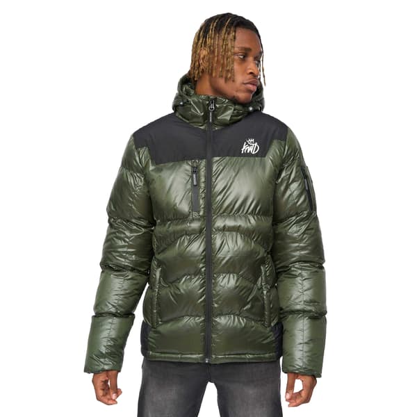 Kings Will Dream Herr Ascend Colour Block Pufferjacka L Grön Green L