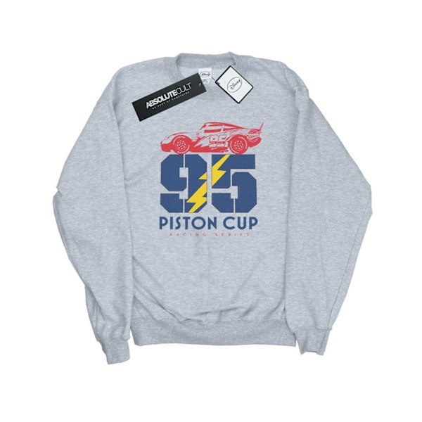 Disney Dam/Kvinnor Bilar Piston Cup 95 Sweatshirt XL Heather G Heather Grey XL