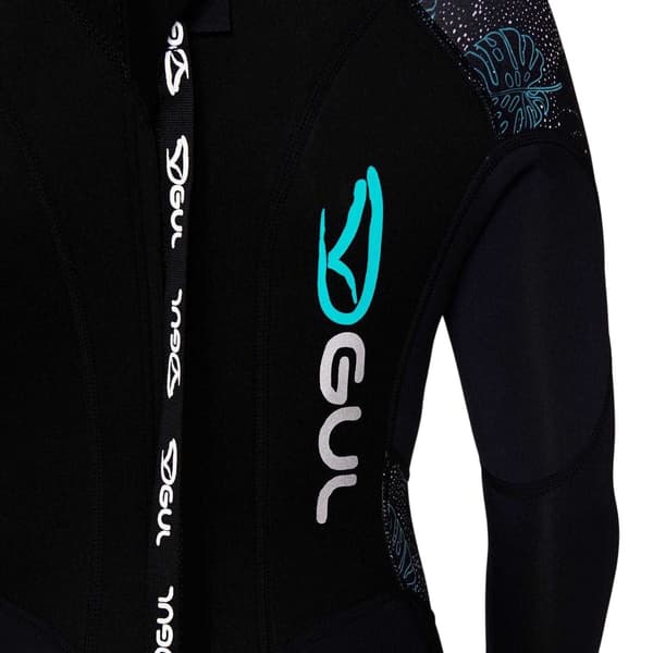 Gul Dam/Dam Core Hel våtdräkt 8 UK Svart Black 8 UK