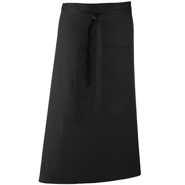 Premier Colours Bar Apron One Size Black Black One Size