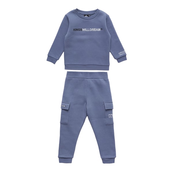 Kings Will Dream Quinn Tracksuit för pojkar 3-4 år Diffused Blue Diffused Blue 3-4 Years