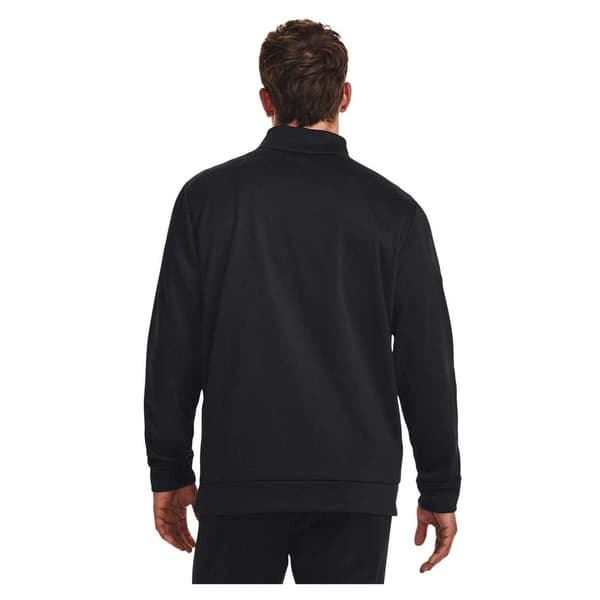 Under Armour Herr Half Zip Fleecetopp XXL Svart Black XXL