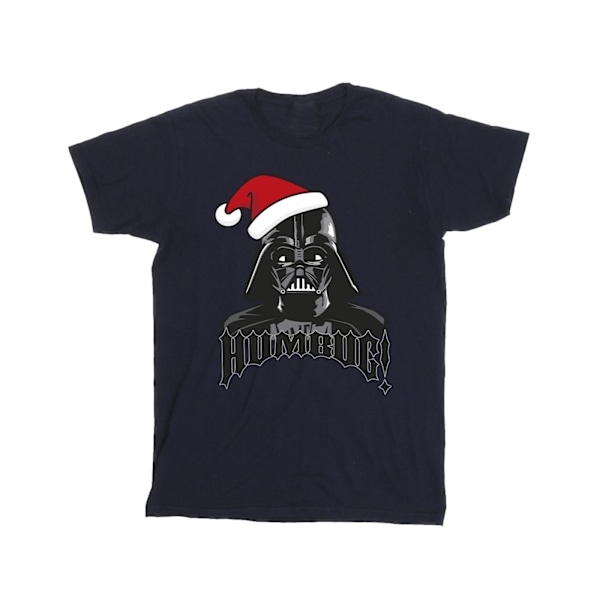 Star Wars Mens Episode IV: A New Hope Darth Vader Humbug T-Shir Navy Blue S