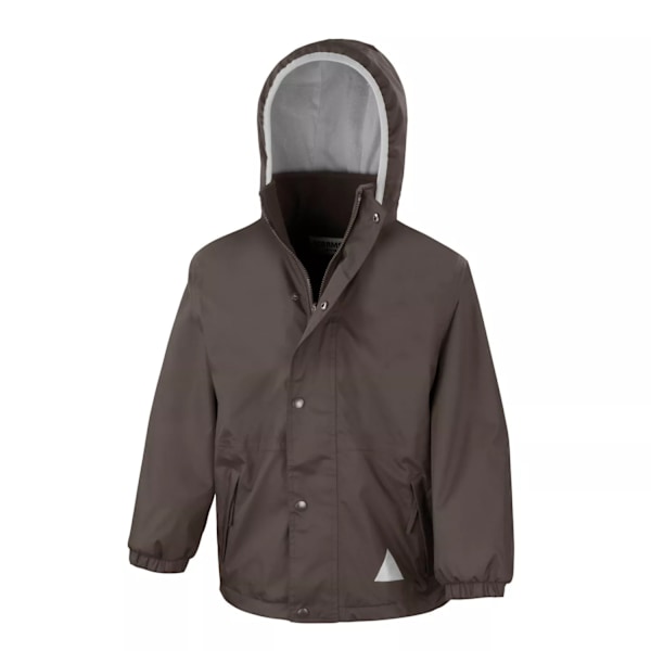 Result Barn/Barn Reversible Storm Stuff Anti Pilling Fleec Brown 3/4