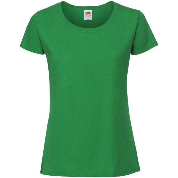 Fruit Of The Loom Womens/Ladies Fit Ringspun Premium Tshirt XL Orange XL UK