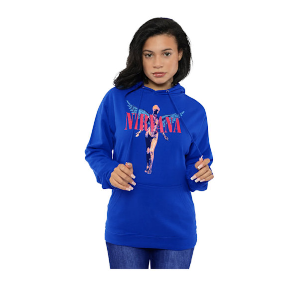 Nirvana Unisex Adult Angelic Pullover Hoodie S Blå Blue S