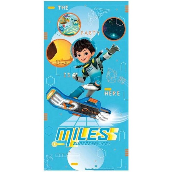 Miles From Tomorrowland Plastdörr Affisch En Storlek Aqua Blå Aqua Blue One Size