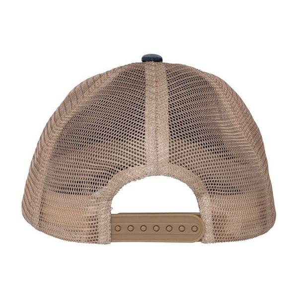 Native Spirit Unisex Vuxen Destroy Washed Trucker Cap One Size Navy/Beige One Size