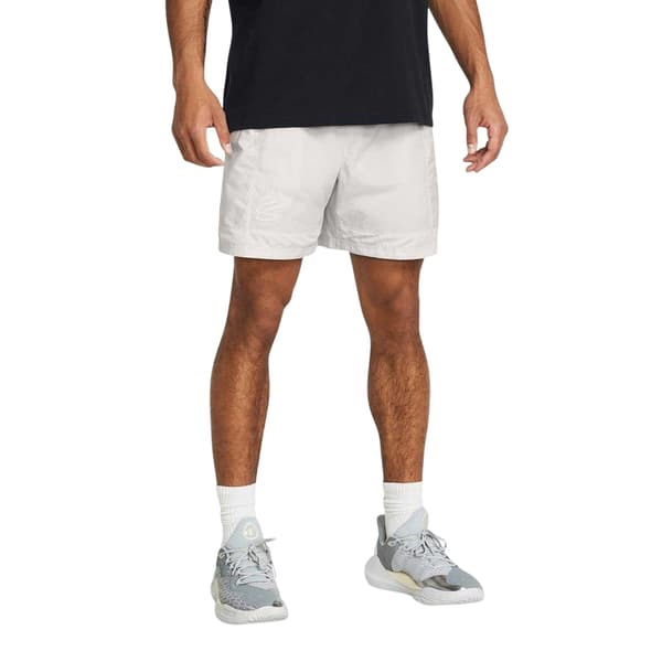 Under Armour Herr Curry Track Shorts XL S Vit White XL S