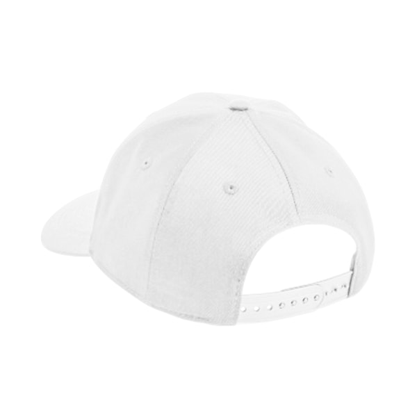 Beechfield Urbanwear 6 Panel Snapback Cap One Size Vit White One Size