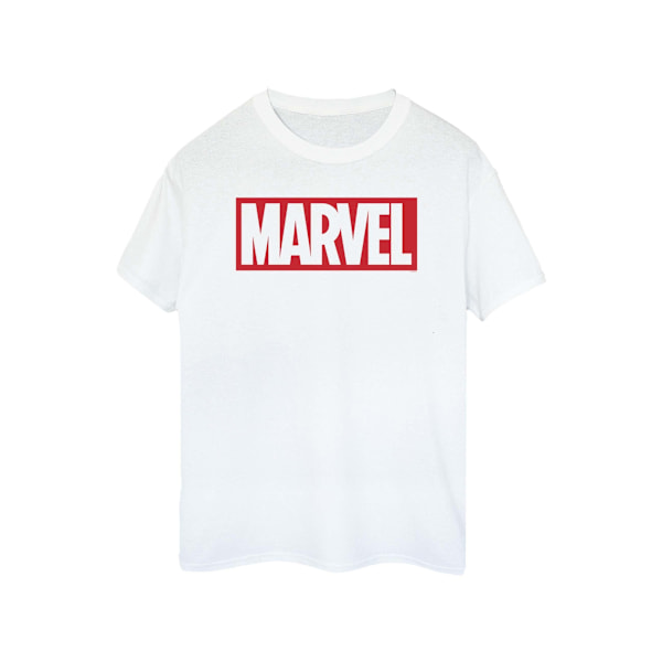 Marvel Comics Dam/Dam Classic Logo Bomull T-shirt M Vit White M