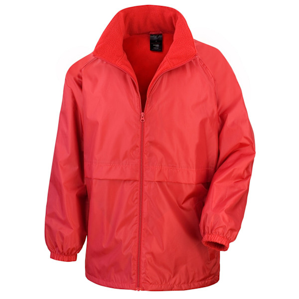 Result Core Herr Microfleece Fodrad Vattentät Jacka 3XL Röd Red 3XL