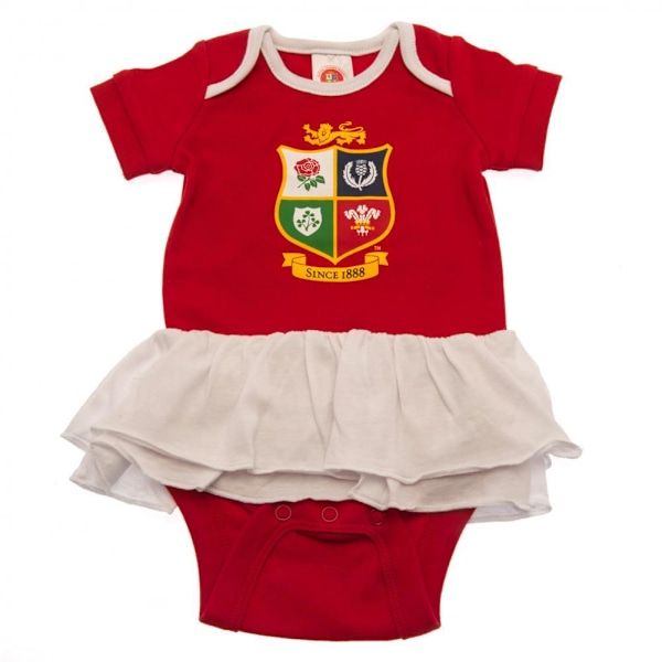 British & Irish Lions Baby Tutu Kjolfodral 3-6 Månader Röd/Vit Red/White 3-6 Months