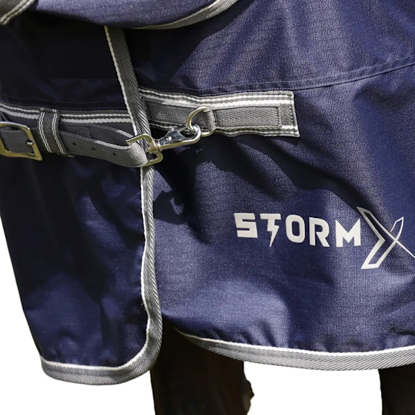 StormX Empra 100 Combi Combo Neck Hästtäcke Utedäck 5´ 9 Marinblå Navy 5´ 9
