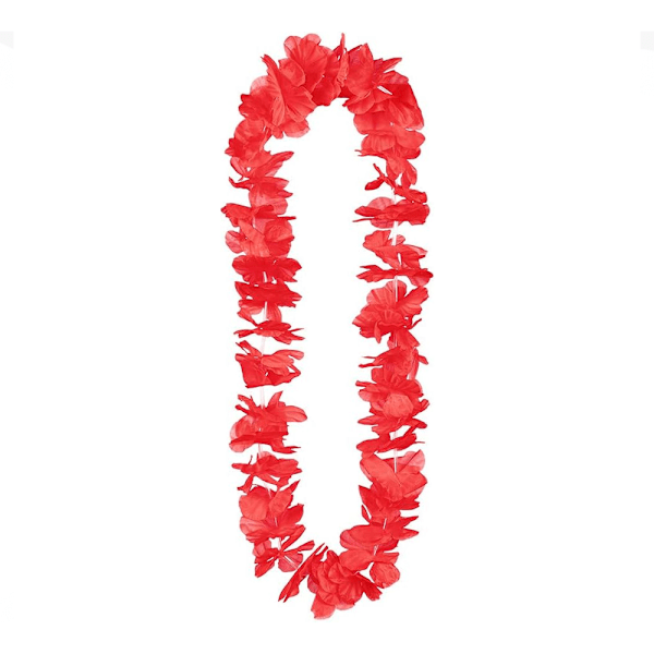Boland Hawaii Blommor Lei En Storlek Röd Red One Size