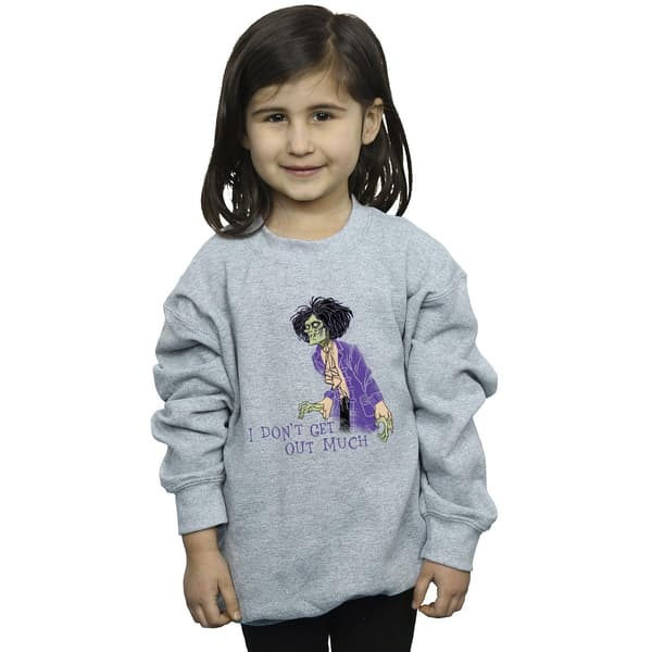 Disney Flickor Hocus Pocus Don´t Get Out Much Sweatshirt 5-6 år Navy Blue 5-6 Years