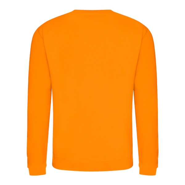 AWDis Just Hoods AWDis Unisex Crew Neck Plain Sweatshirt (280 G Orange Crush XXL