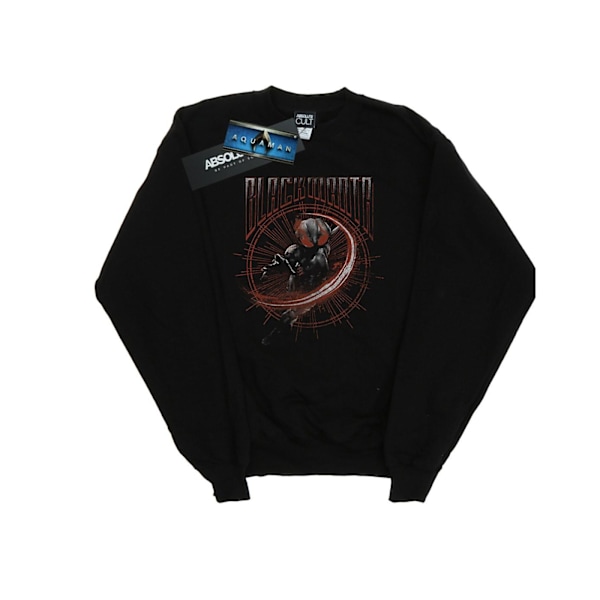 DC Comics Herr Aquaman Black Manta Circle Sweatshirt L Svart Black L