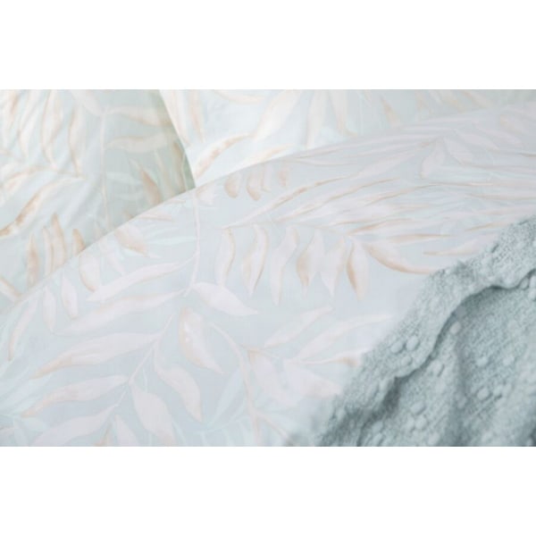 Belledorm Clara Leaves Påslakan Set King Duck Egg Duck Egg King