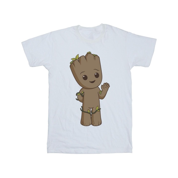 Marvel T-shirt för män I Am Groot Cute Groot XXL Vit White XXL
