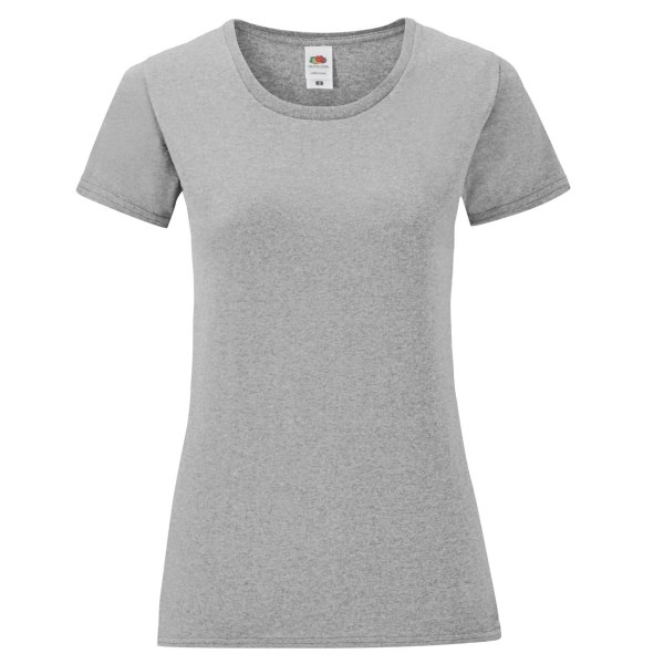 Fruit of the Loom Dam/Dam Iconic 150 Heather T-Shirt M At Athletic Heather Grey M