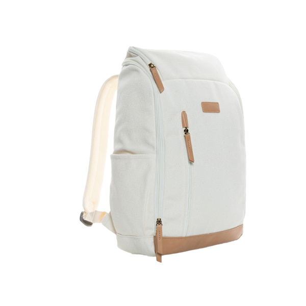 XD Collection Impact Aware Återvunnen Canvas Laptop Ryggsäck One Off White One Size