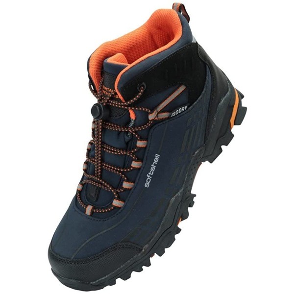 Mountain Warehouse Softshell Walking Boots för barn/barn 12 UK Blue 12 UK Child