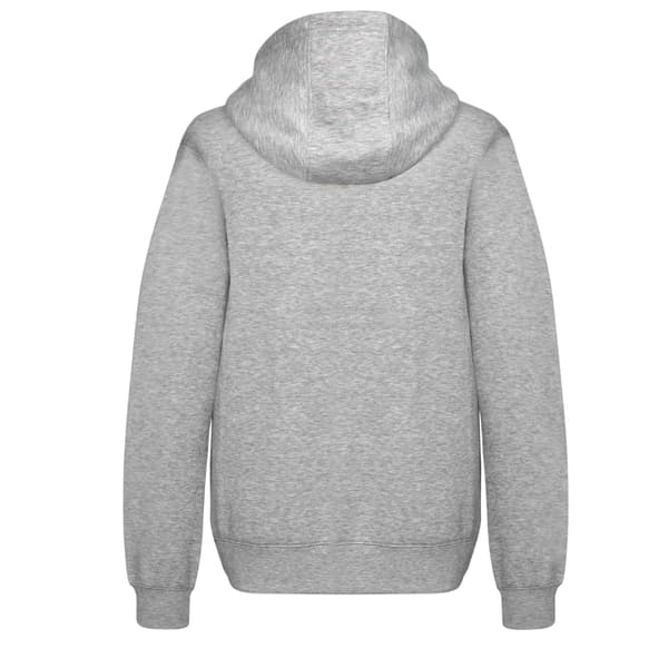 Slazenger Herr Polycotton Full Zip Hoodie L Gråmelerad Grey Marl L